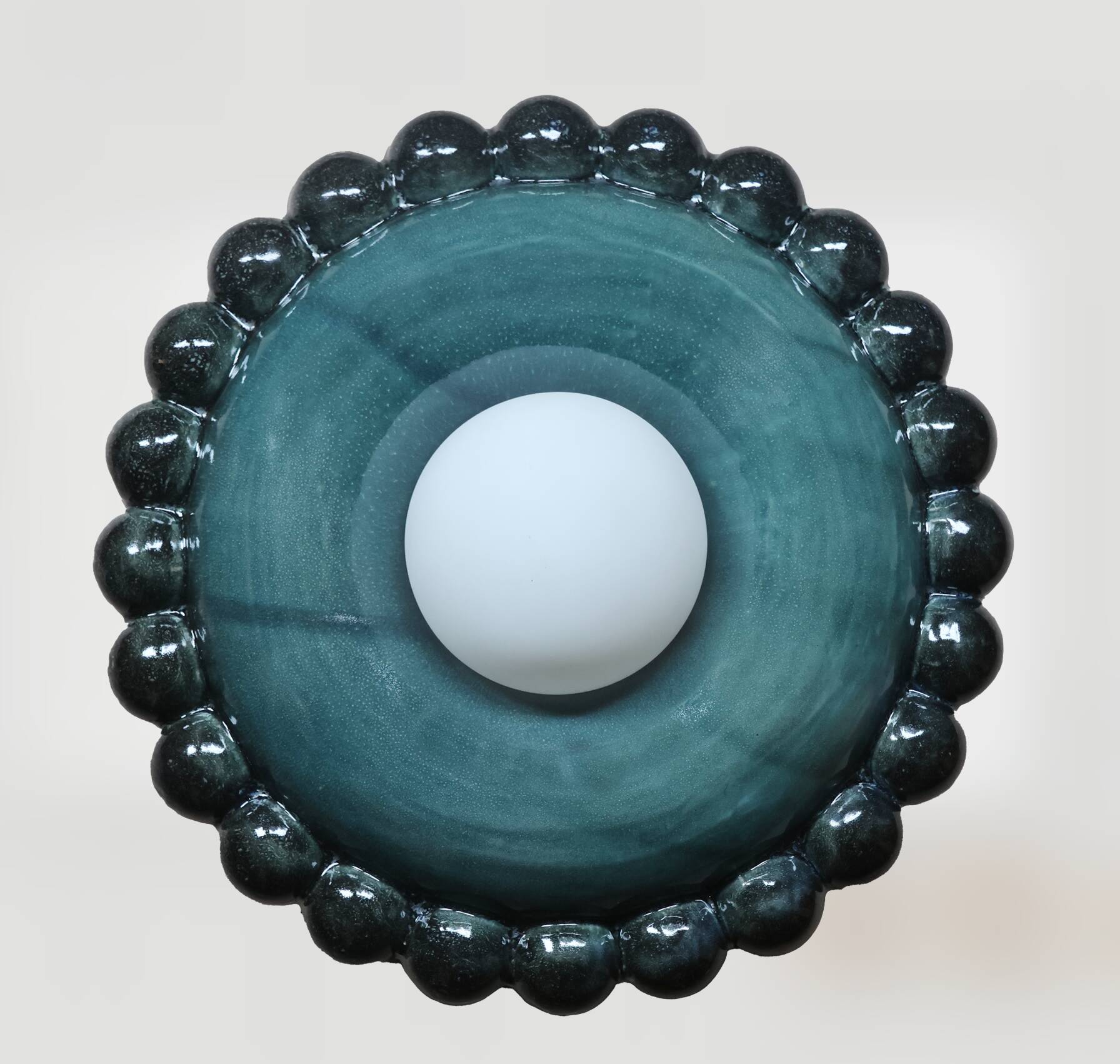 Luna Tall Blue Tena Wall Lamp