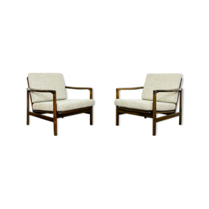 Paire de fauteuils B-7522