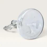 Glass and silver-plated metal jug, Louis XV style