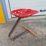 Mezzadro tractor stool by Castiglioni from 1957