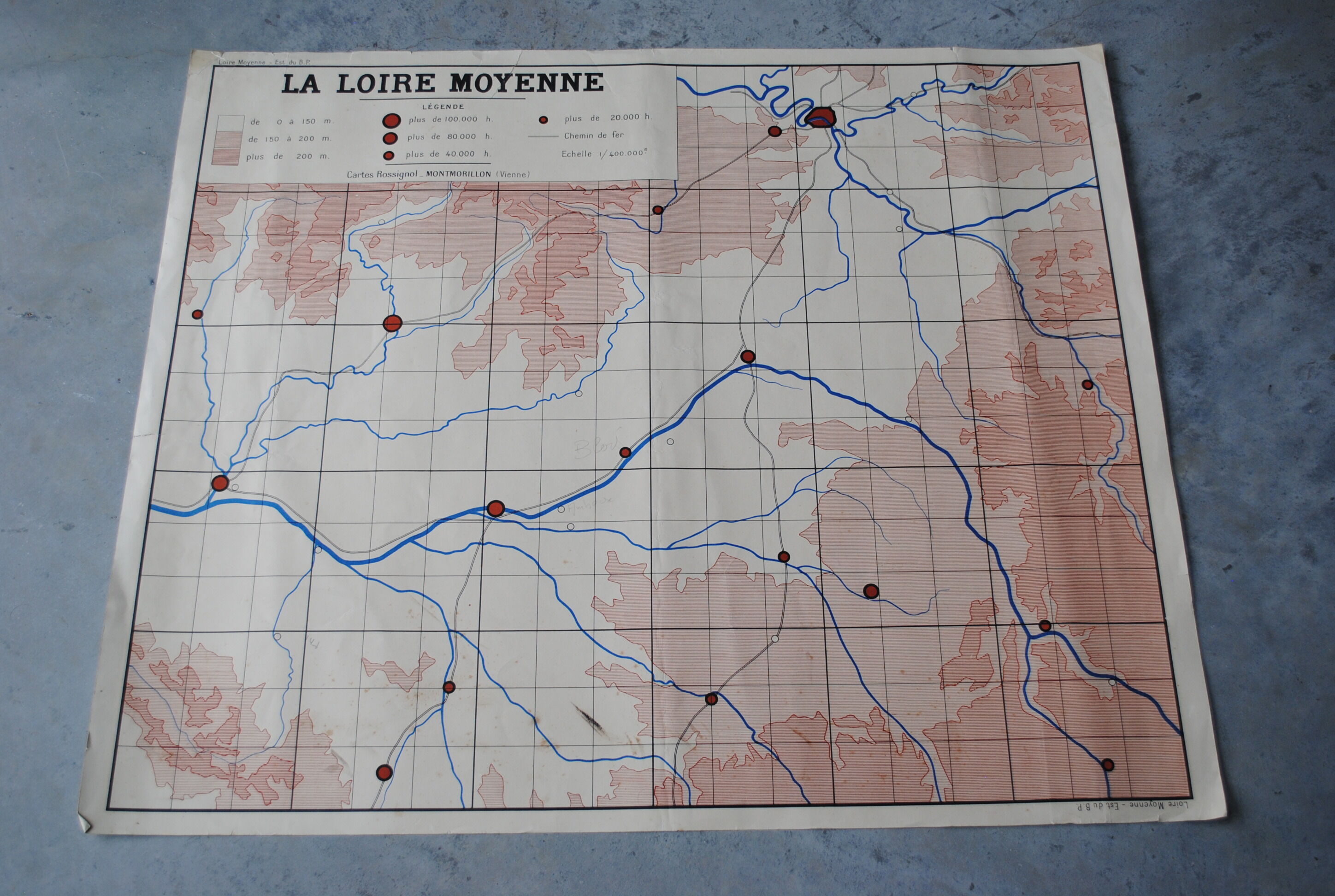 Nightingale School map is Paris Basin and Loire average
