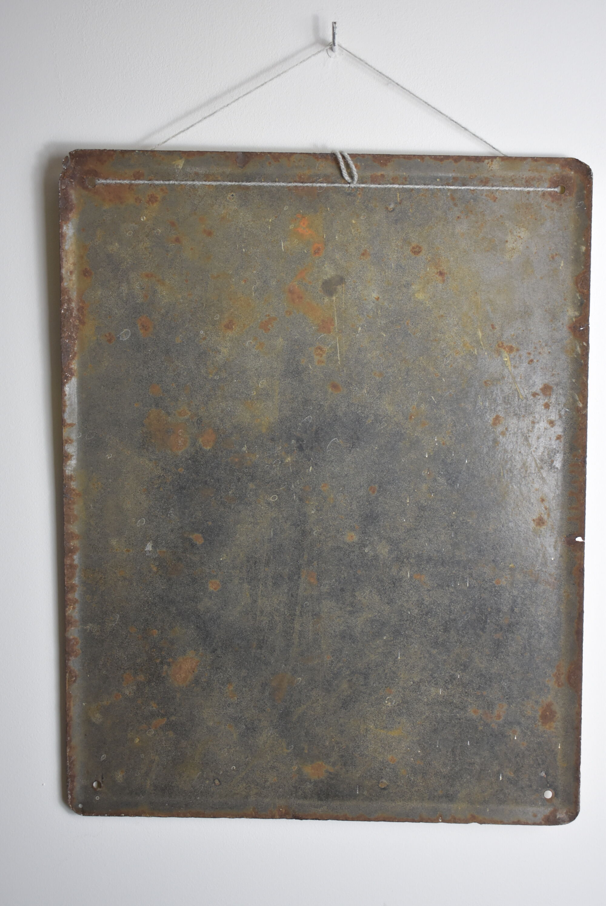 Stella Pils beer enamelled plate