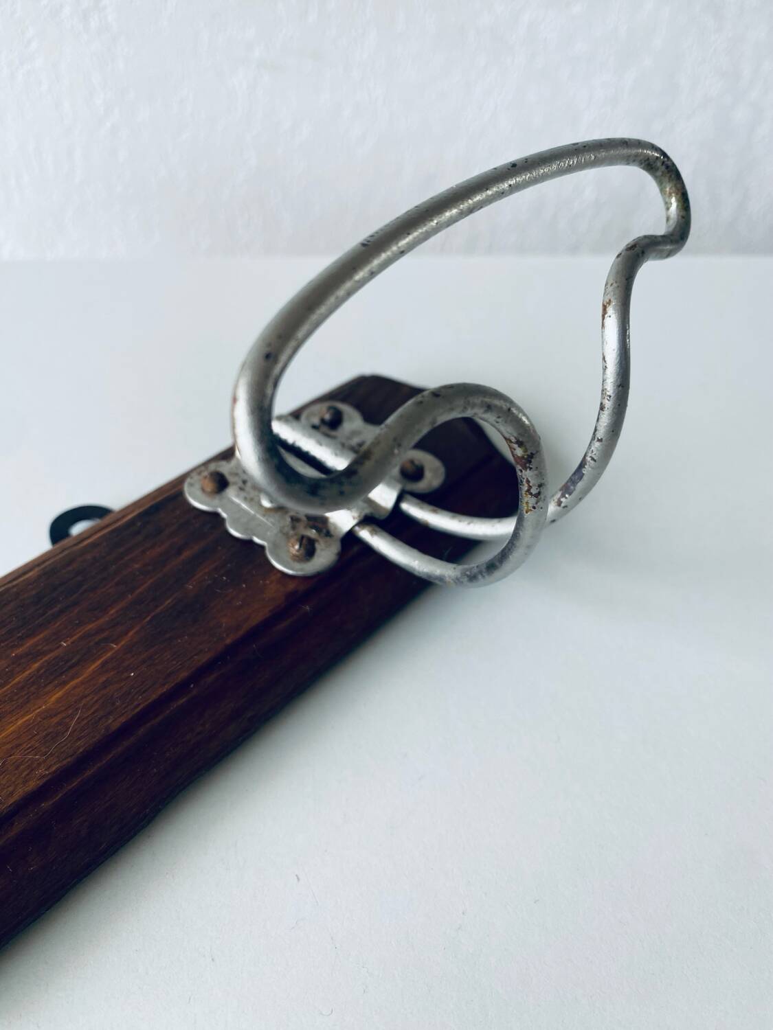 Old wall coat rack