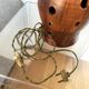 1970s ceramic lamp in the style of georges pelletier.
