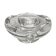 Daum ashtray France in crystal of polylobed shape mergotier cup signed