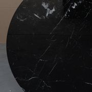 Original knoll tulip dining table 244x137 nero marquina like new!! saarinen