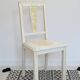 Art Deco chair in wood - 1930s