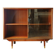 Enfilade wall vitrine in veneered teak from the 1960s.