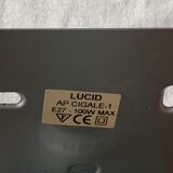 Pair of wooden sconces Lucid 1980