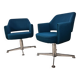 Paire de fauteuils designer Pierre Gautier Delaye
