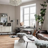 Kinkeldey Crystal Grapefruit Chandelier - Germany 70s