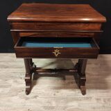 Empire walnut dressing table