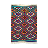 Anatolian handmade kilim rug 184 cm x 136 cm
