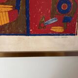 Lithograph by Pierre Courtin, 1970