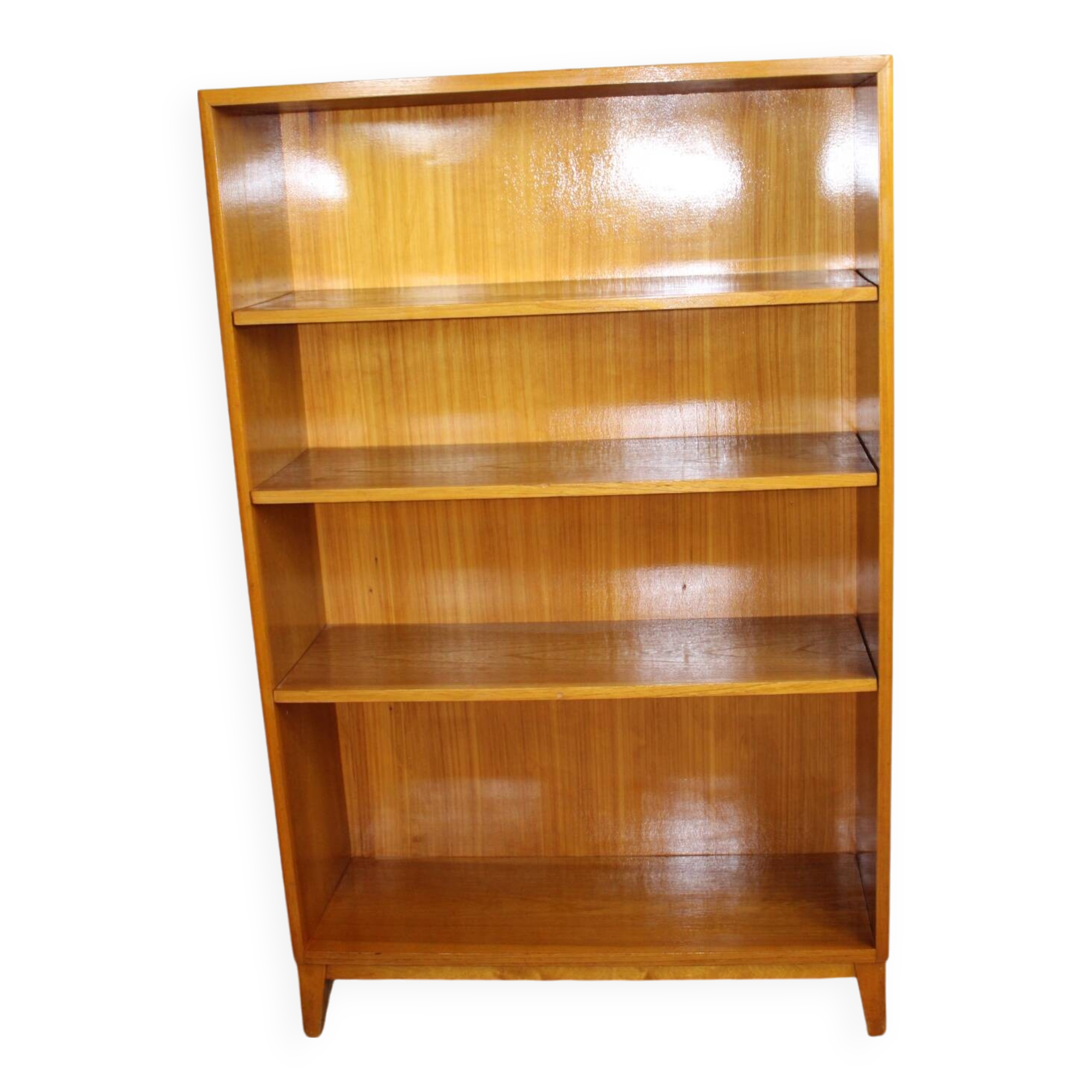 Vintage Elm Bookcase 1940 Sweden