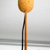 1970s cork ceiling lamp by M-Design | by Willhelm Zanoth and Ingo Maurer