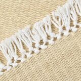 2x9 Handmade Hemp Runner Rug 75x282Cm