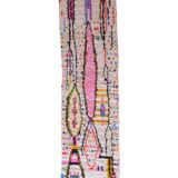 Tapis de couloir azilal coloré