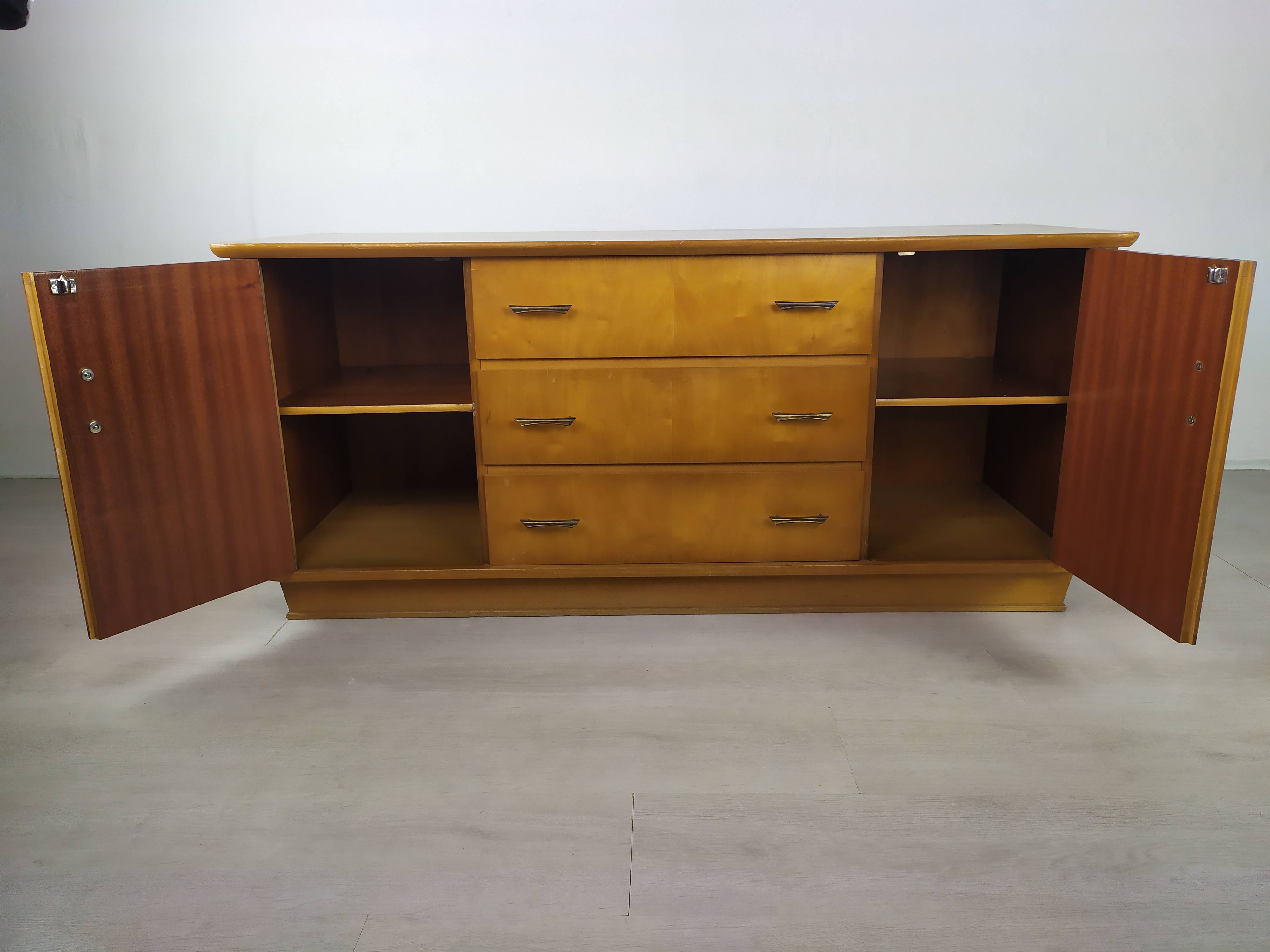 Vintage TV cabinet sideboard
