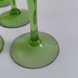 Set of 9 Alsace crystal glasses