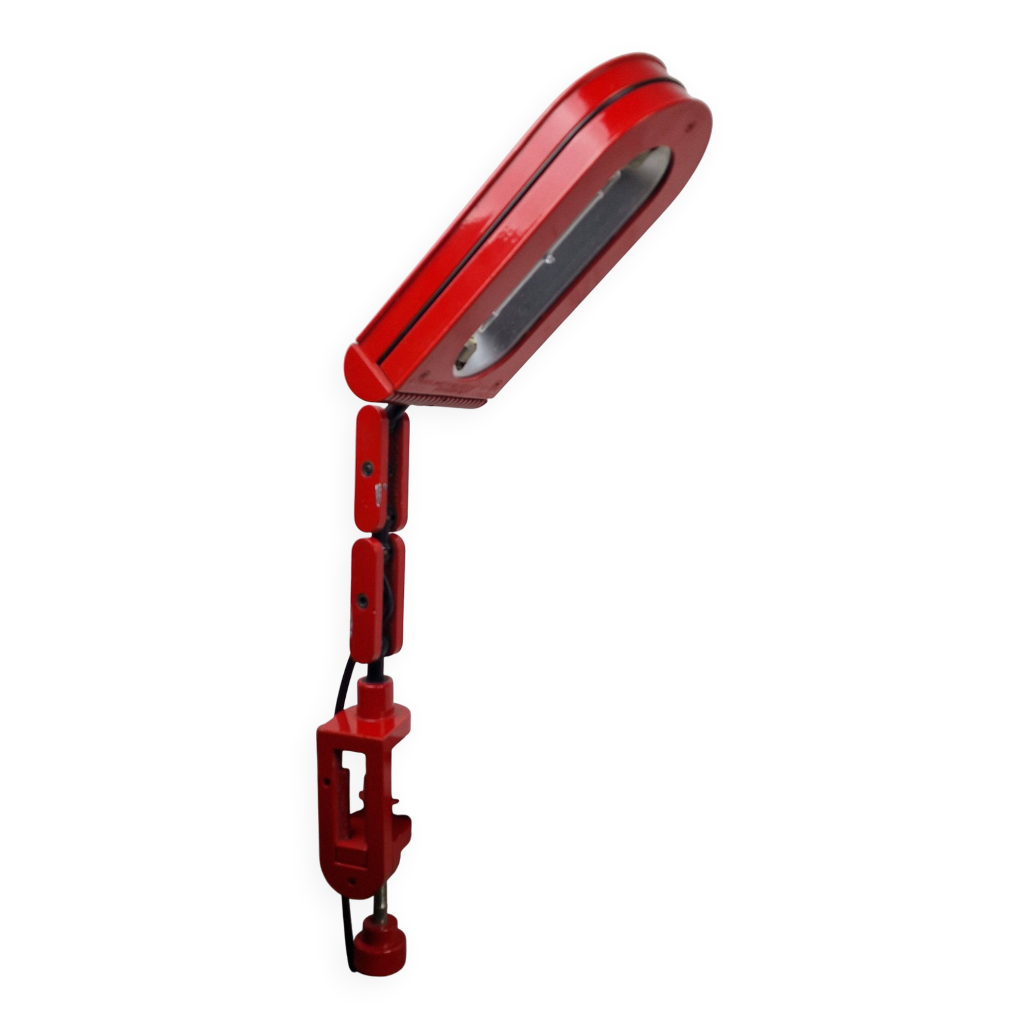 Italian Flexible Desk Lamp, 1970s – Cosmo Nero Alogena