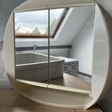 Illuminated toilet cabinet Allibert