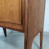 Vintage oak secretary shelf