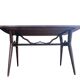 Table à manger italienne vintage du milieu du 20ème siècle