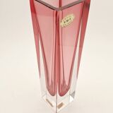 70s cubic sommerso vase