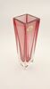 70s cubic sommerso vase