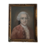 Painting portrait man