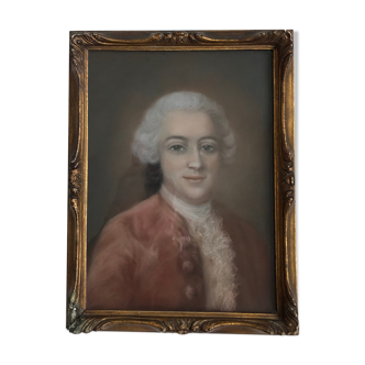 Painting portrait man