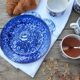 Old deep blue plate Villeroy &,Boch