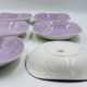 Set of 6 Boch La Louvière deep plates Model Seduction 1962 – Vintage
