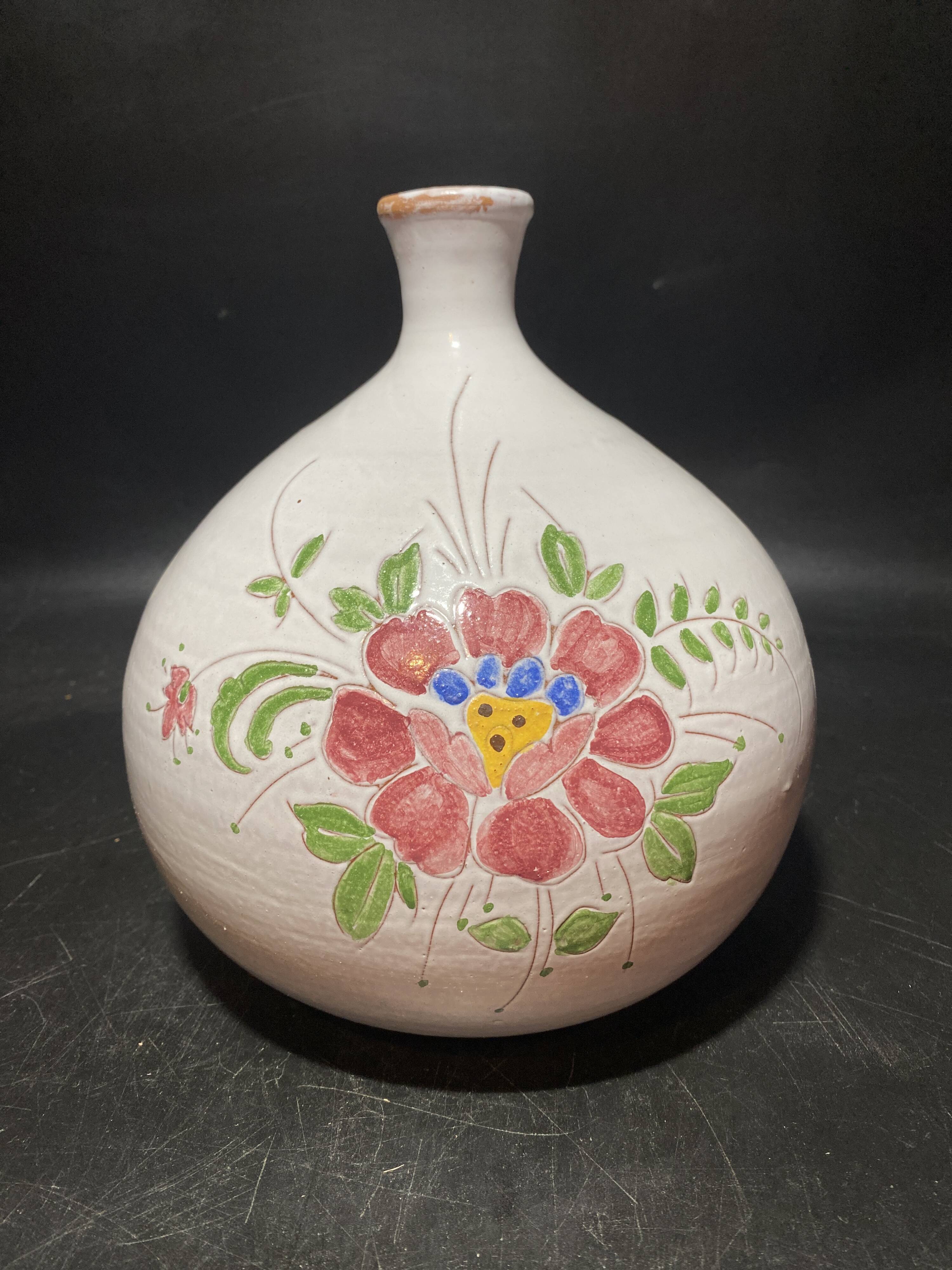 Terracotta vase