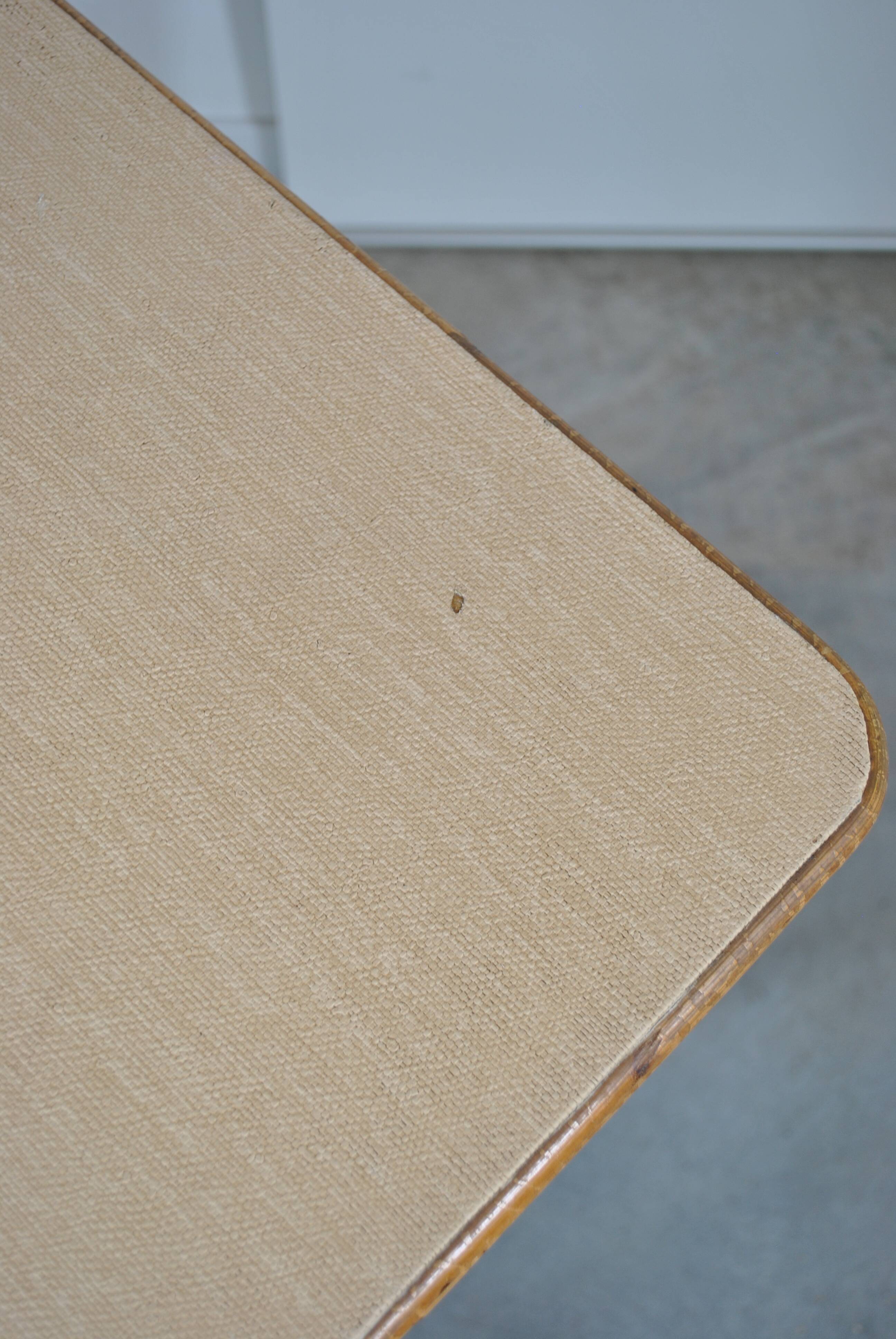 Rattan dining table year 60