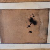 Huile sur panneau de 1946 signée L. Steiner