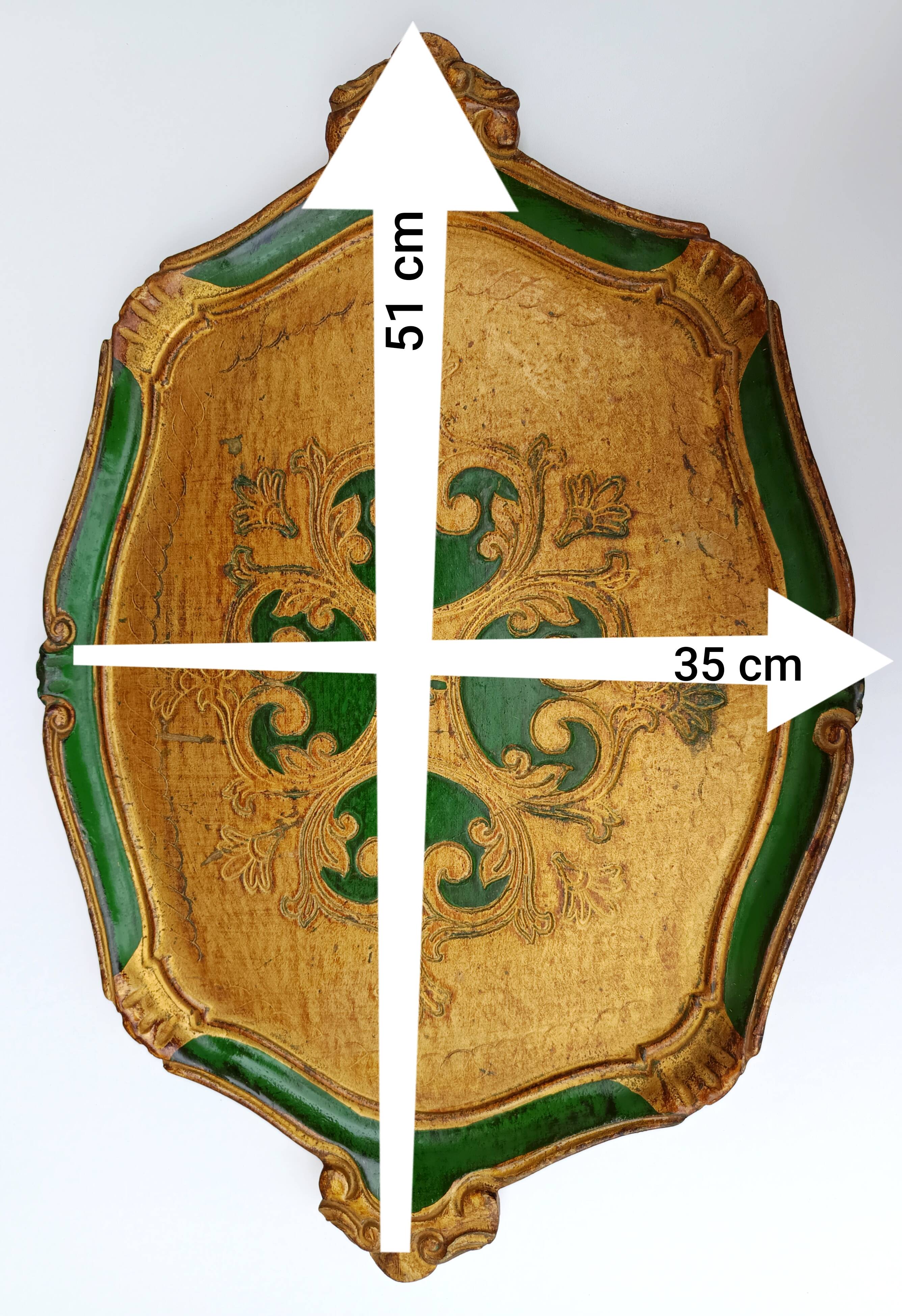 Vintage Florentine tray