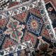 Antique Persian Afshar rug 115cm x 142cm 1920s - 1C1237