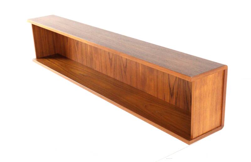 Teak Wall Shelf mid century modern danish design