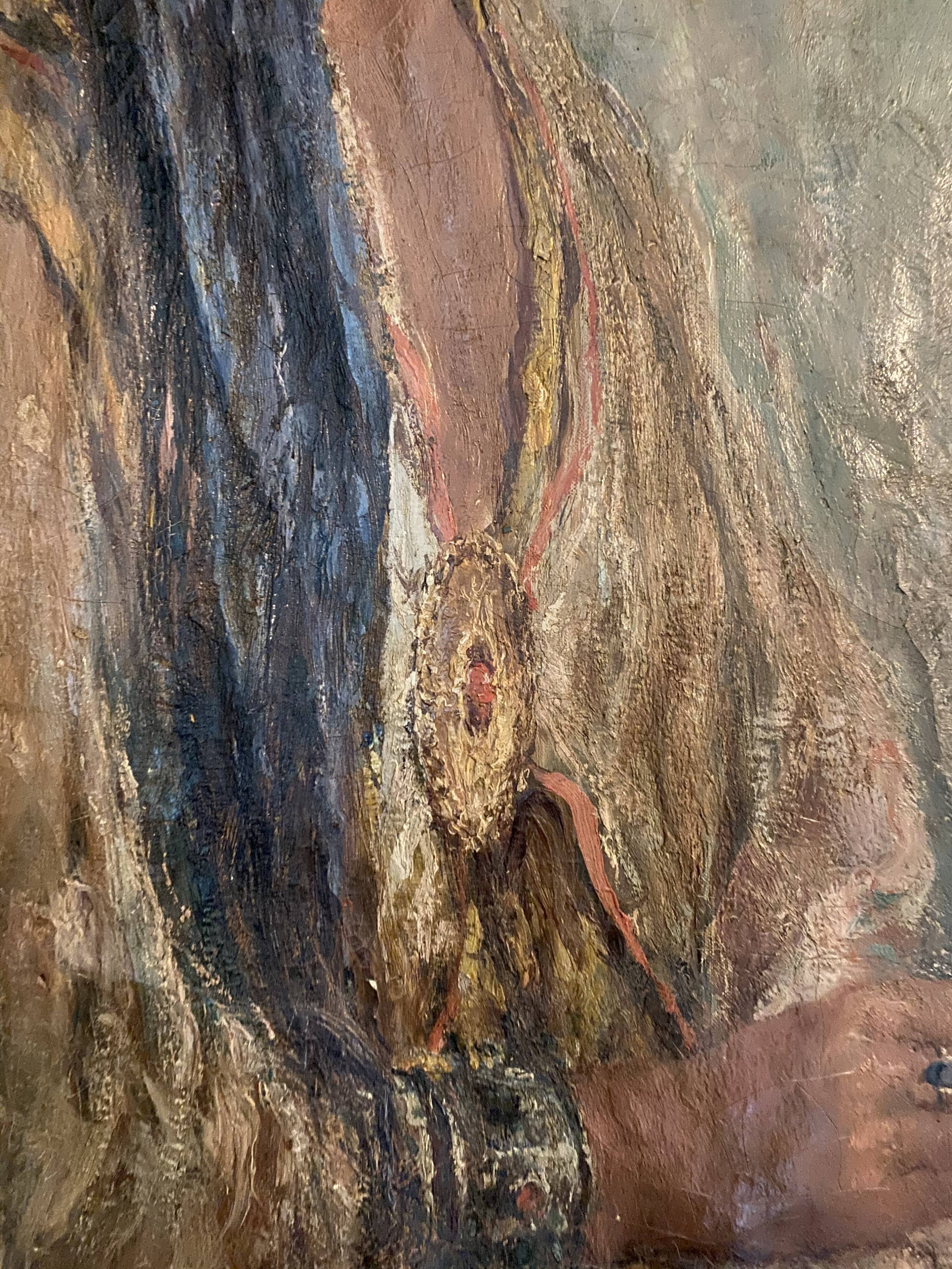 Orientalist portrait by Édouard Verschaffelt