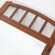 Art Deco Mirror in Wood with Facet Cut Mirror, 1930s