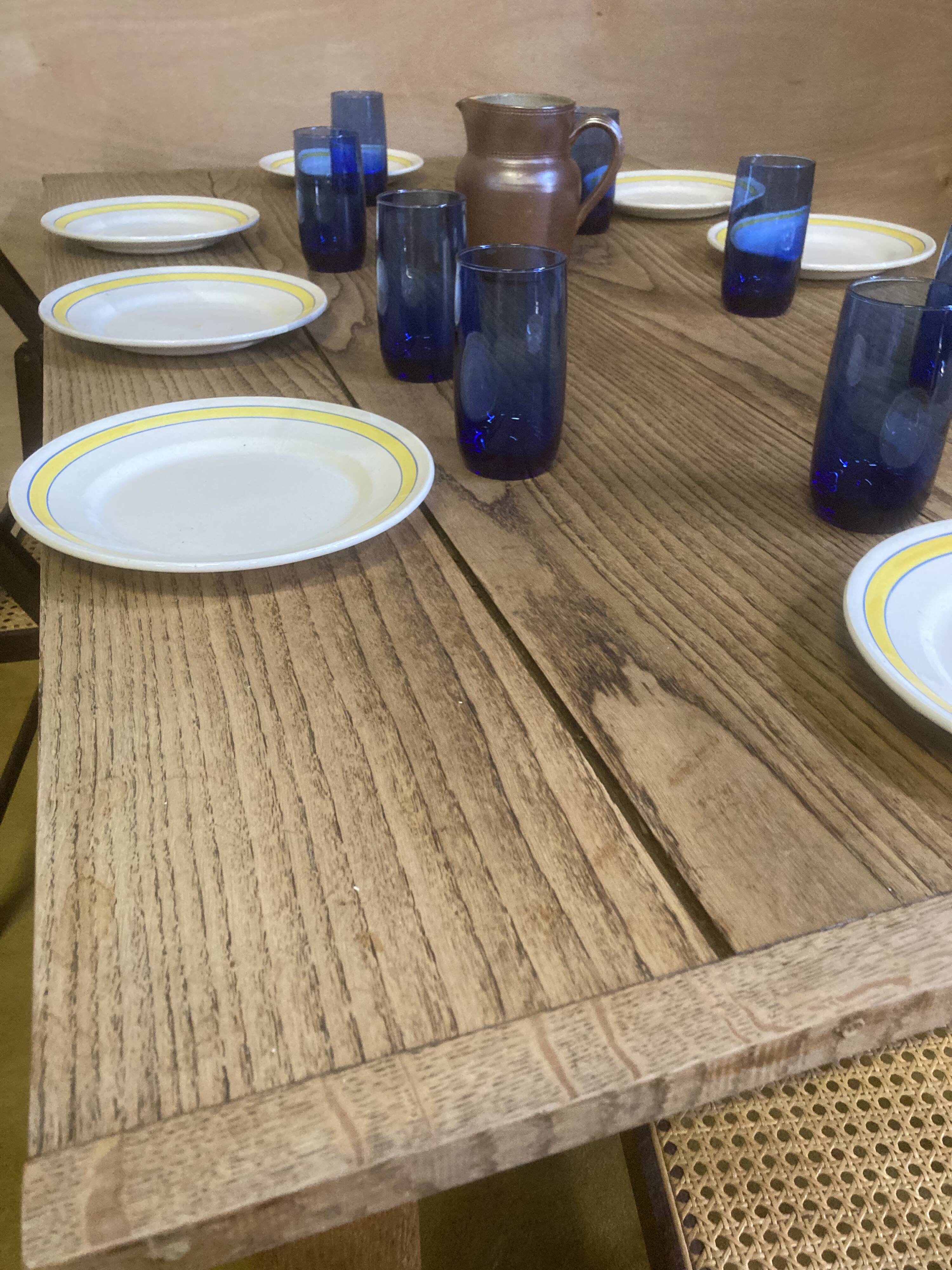 Table de campagne chêne