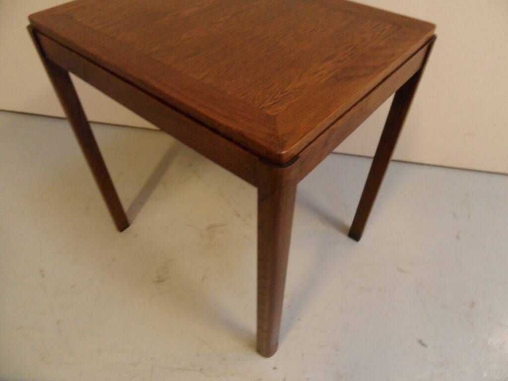 Art Deco oak sidetable