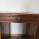 Vintage Art Deco schoolmaster's desk - double-sided - solid wood - 1940s/50s