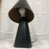 Black double cone lamp