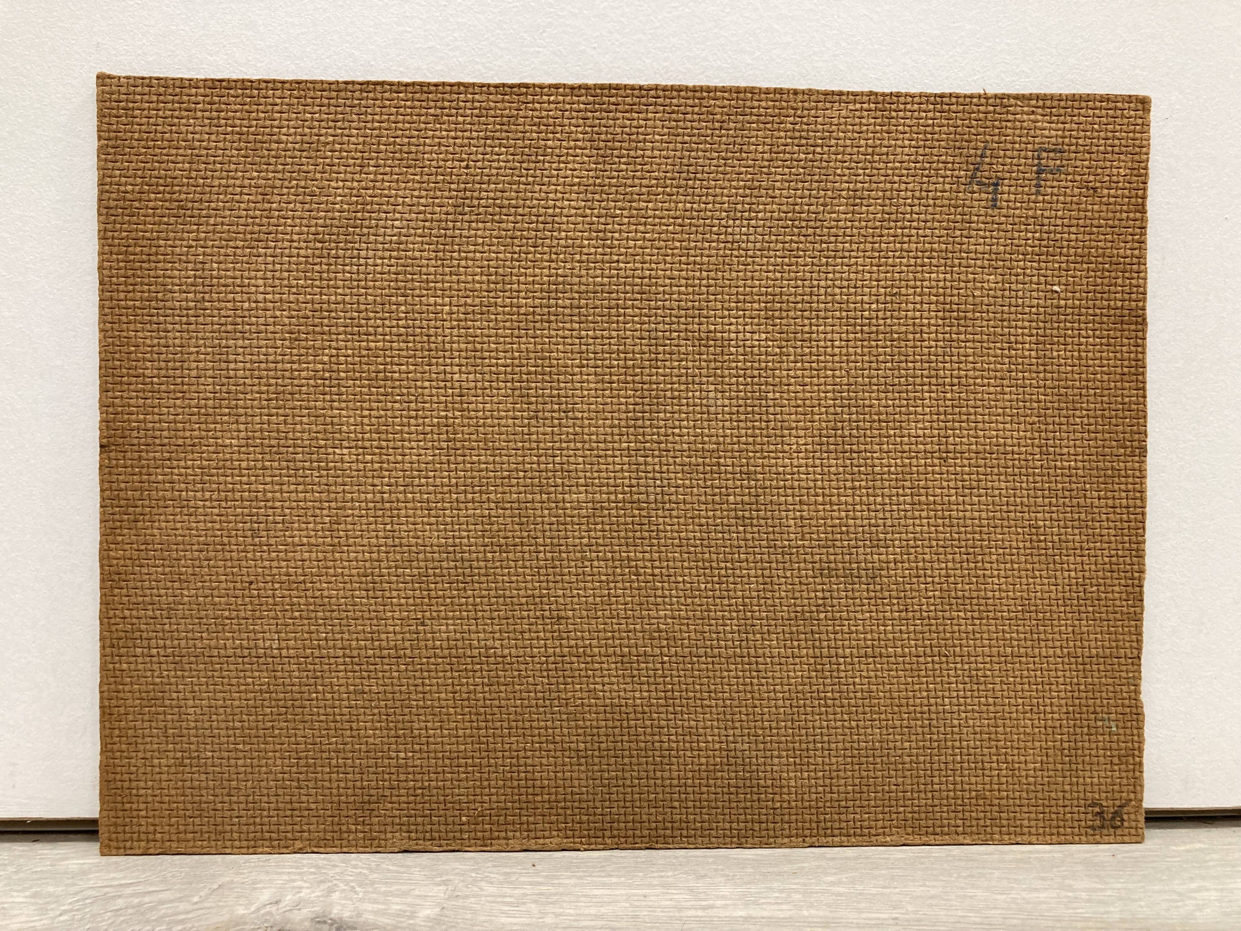 Oil on vintage panel