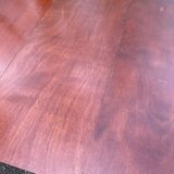 19th-century wooden extendable console table with 3 extensions.