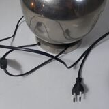 Silver metal lamp
