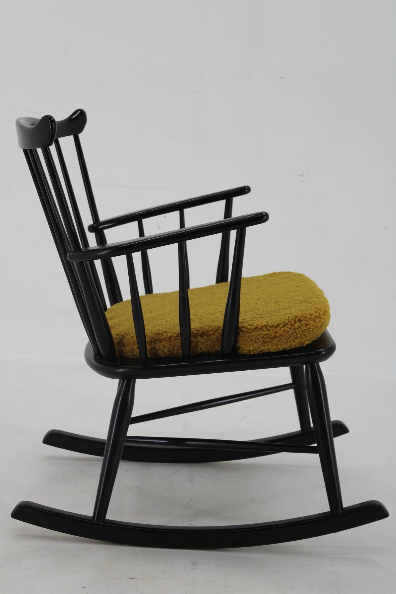 1960s Børge Mogensen Rocking Chair for FDB Møbler, Denmark